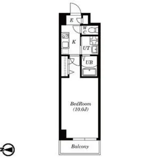 ファーニッシュ山王【1階】の間取り