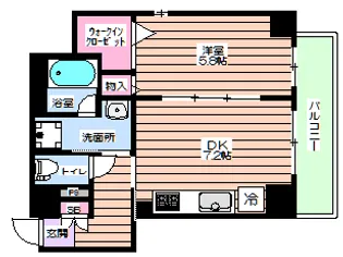 ALIVIO新町【3階】の間取り