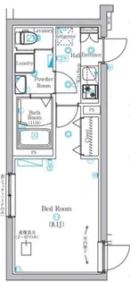 MIND上池台【4階】の間取り