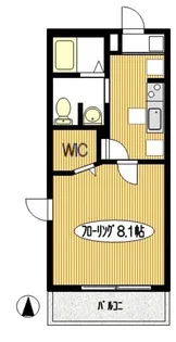 ポーラスター【1階】の間取り