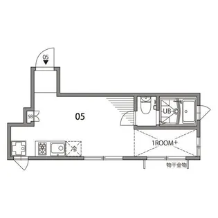 グランエッグス高井戸【1階】の間取り
