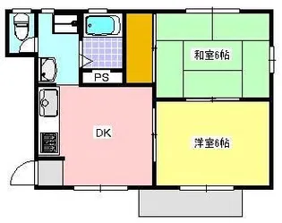 フォーブルムラタ【1階】の間取り