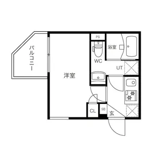 インベスト蒲田50【1階】の間取り