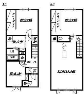 Grandeur北彩都の間取り