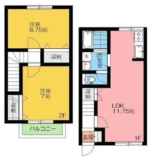 エクセルの間取り