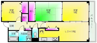 アメニティガーデン【3階】の間取り