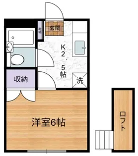 桜プレイス・アネックス【2階】の間取り