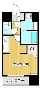 CREATO CROWN天王寺【5階】の間取り