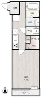 パティオ南方【3階】の間取り