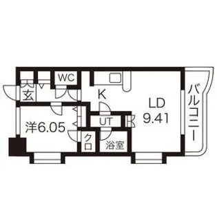 シェーンブルク Schon burg~2005~【3階】の間取り