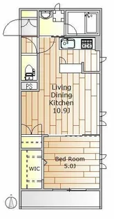 WOOD BELL学芸大学【1階】の間取り
