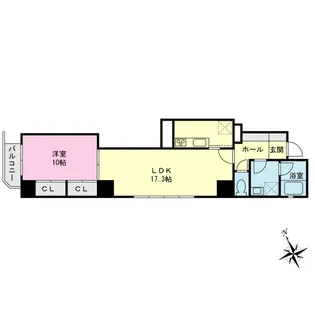 プライムネクサス川崎砂子【7階】の間取り