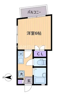 コモンプラザ和泉【2階】の間取り