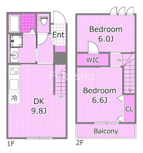 ヘリクリサムの間取り