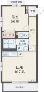 ザ・ハウス2【1階】の間取り