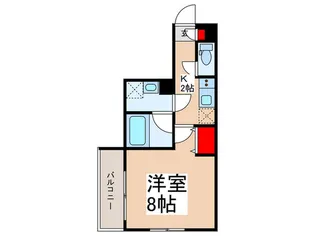 ミライズ東京墨田レジデンス【2階】の間取り