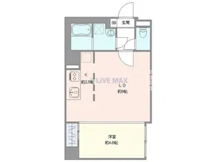 CITY SPIRE南3条II【8階】の間取り