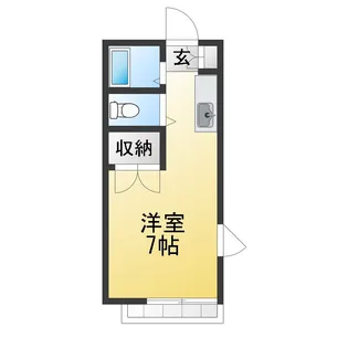 ハッチハウス経堂【1階】の間取り