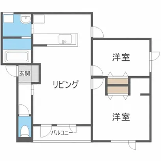 エターナルライトC【1階】の間取り