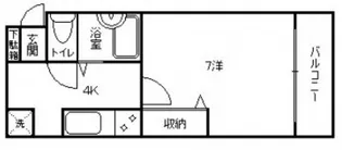 観音町ビル【7階】の間取り