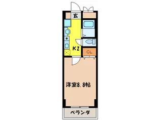 Avancer【4階】の間取り