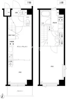 ルーブル東蒲田十番館の間取り