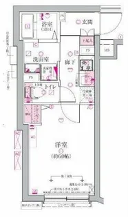 ベルシードステアー目黒碑文谷【3階】の間取り