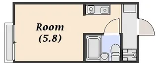 ベルトピア新田塚 A棟【2階】の間取り