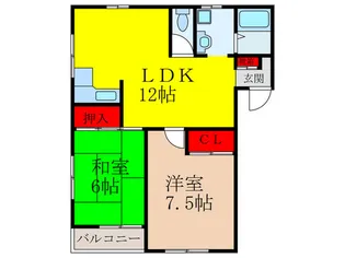 アサフ21【2階】の間取り
