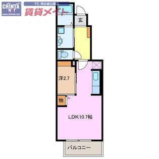 デネブ【1階】の間取り