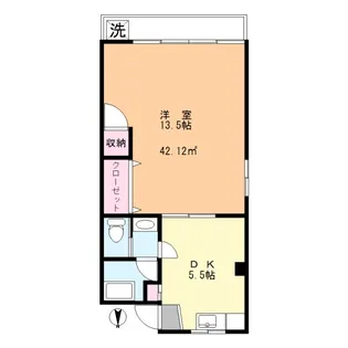 染谷マンション【3階】の間取り