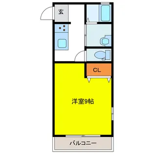 リール・ヴィザージュ【1階】の間取り