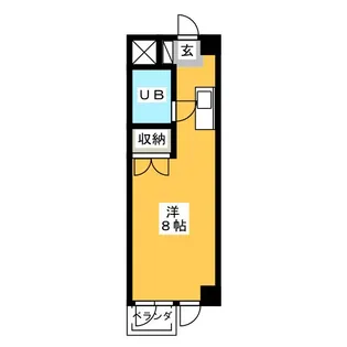 富士見マンション【3階】の間取り