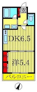 INSURANCE BLDG XV【1階】の間取り