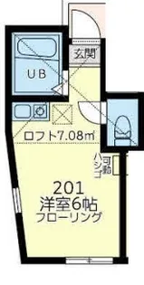 ユナイト希望ヶ丘シーサイドランデブー【2階】の間取り