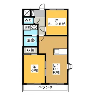 メゾンMA【2階】の間取り
