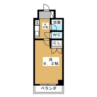 シティライフ春岡【2階】の間取り