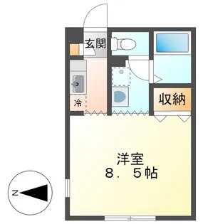 エクセレントK【2階】の間取り