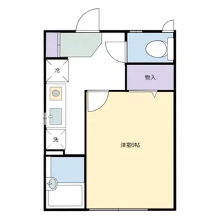 パルコート青葉台【1階】の間取り