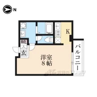 山善ビル【7階】の間取り