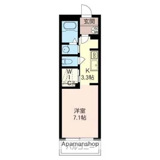 トラスティ【2階】の間取り