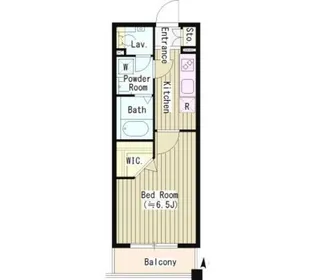 フォレスト東高円寺【4階】の間取り