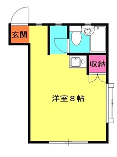 チェリーワン【1階】の間取り