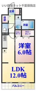 リバーサイドII【1階】の間取り