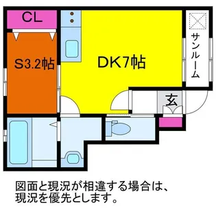 Ko Olina Town A(コオリナタウン)【1階】の間取り