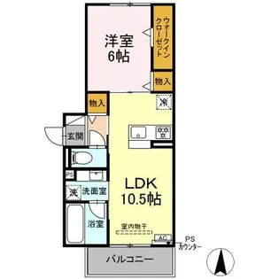 raum Y【3階】の間取り