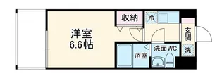 マイナビSTAYステージア横浜菊名【4階】の間取り
