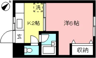 フリスホーム【1階】の間取り