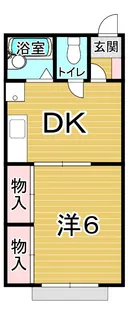 ボナール関口II【2階】の間取り