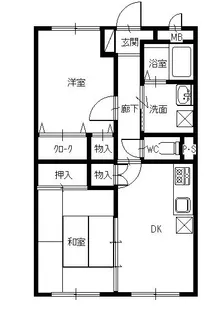 グレーシア駅南【1階】の間取り
